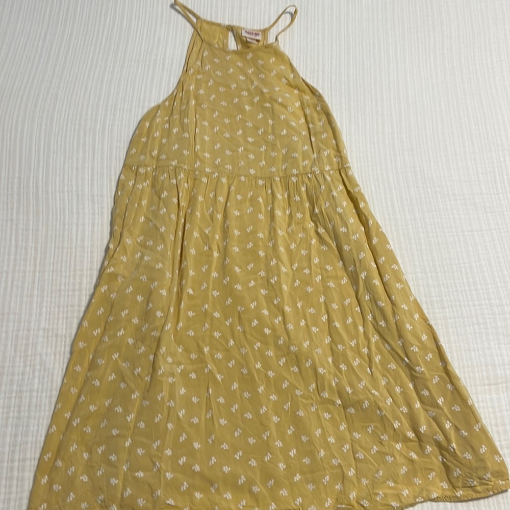 Yellow Floral Mossimo Dress